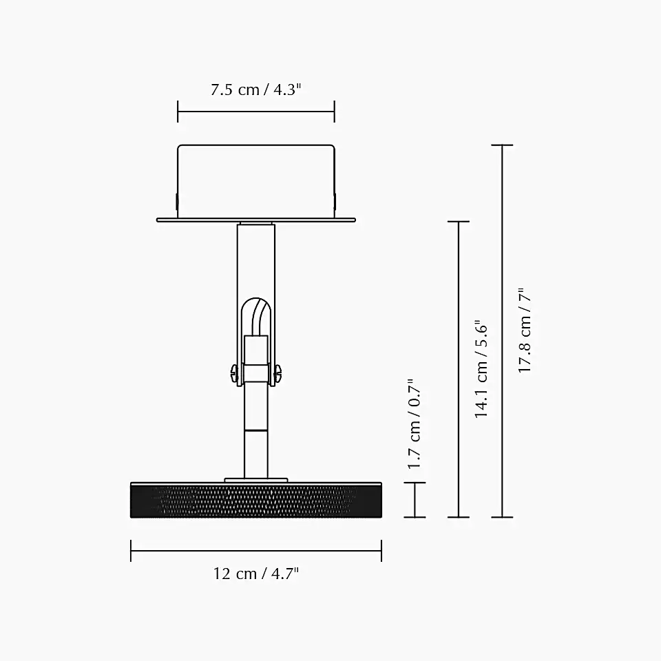 Asteria spot lamp