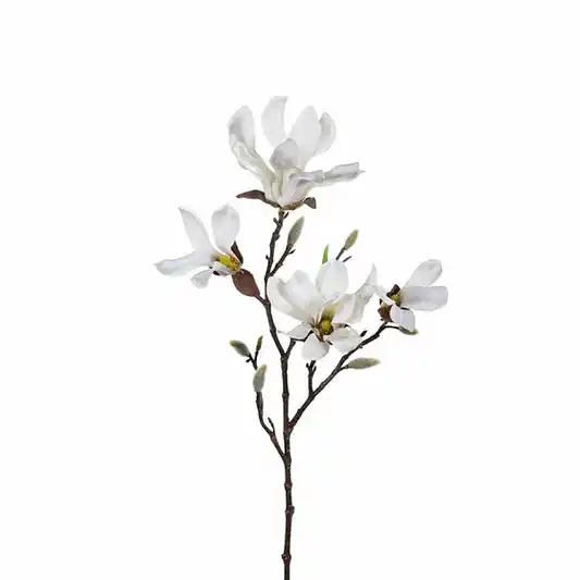 Magnolia hvit, en del av kategorien Kunstig plante - At Home Interiør